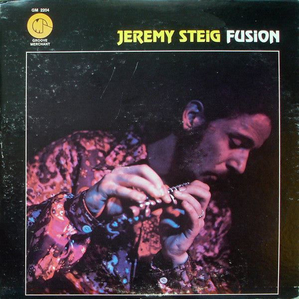 Jeremy Steig - Fusion [Colored Vinyl] [Limited Edition] (Pnk) (Ylw) (Can) Vinyl Record Album Cover