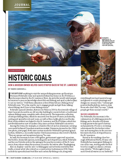 Outdoor Canada - Fishing Special 2025: Top New Tackle Guide, Hot Spots, Angler Utopia, The Great Forward-Facing Sonar Debate, Catching Canada's Northern Trophies Strategies, Gear, Trends & More!