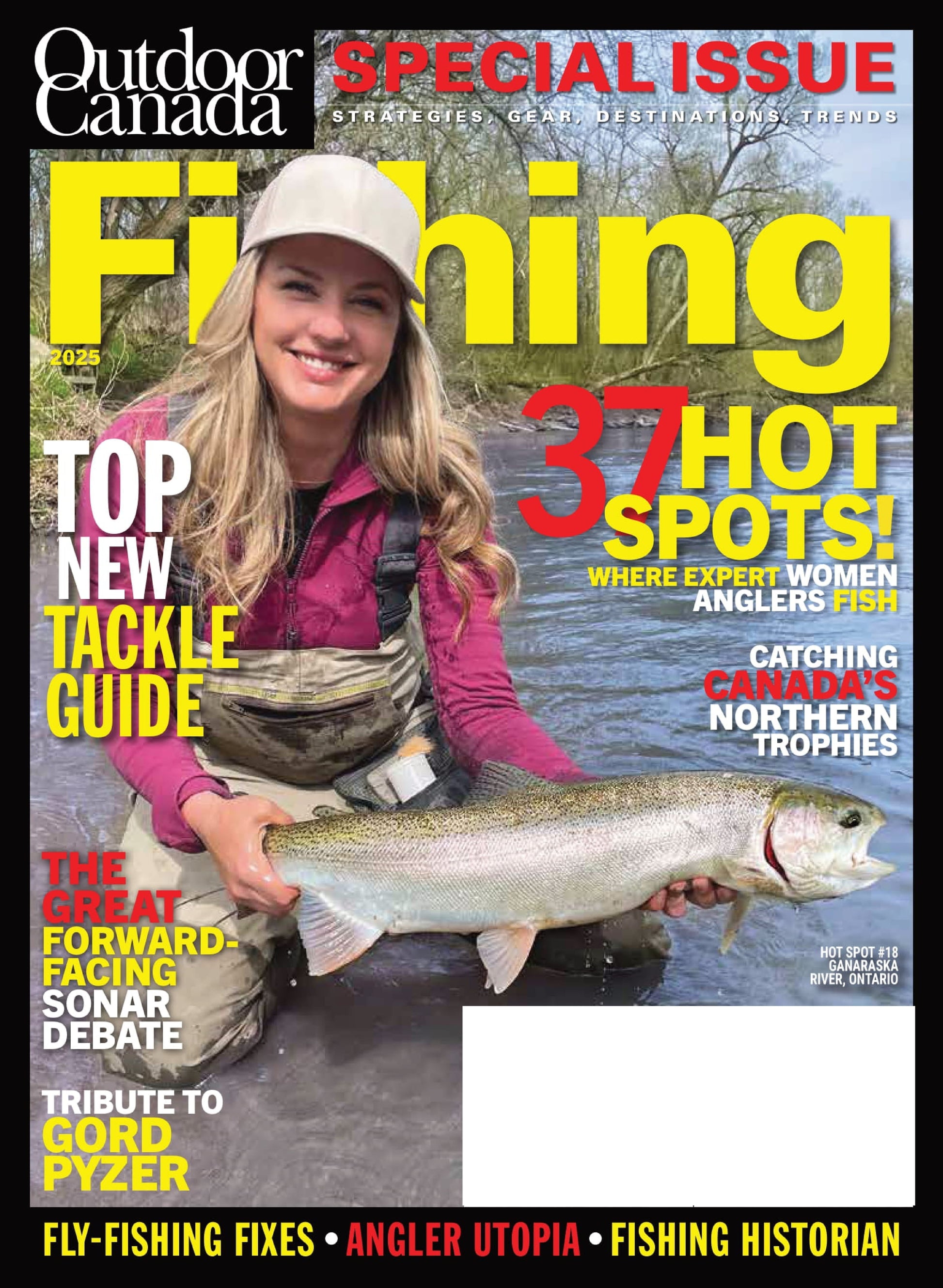 Outdoor Canada - Fishing Special 2025: Top New Tackle Guide, Hot Spots, Angler Utopia, The Great Forward-Facing Sonar Debate, Catching Canada's Northern Trophies Strategies, Gear, Trends & More!