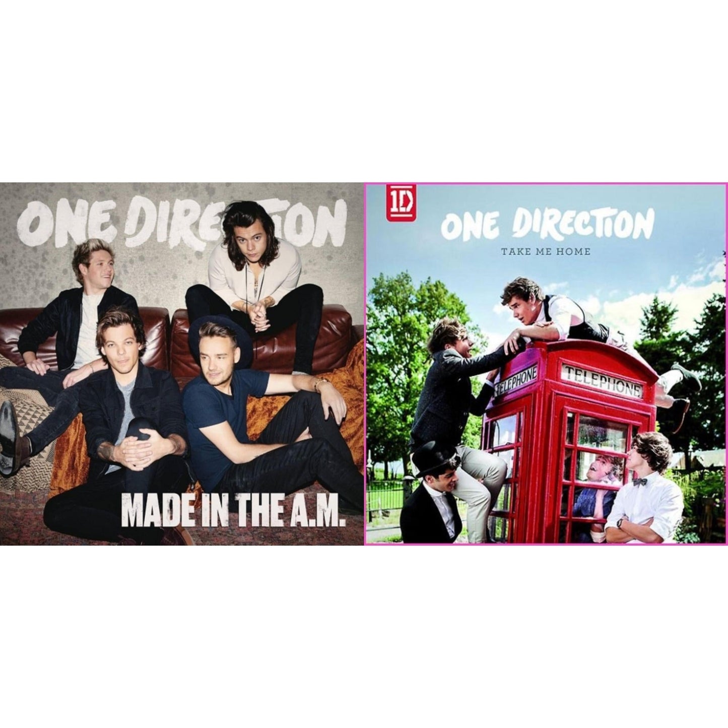 One Direction - Take Me Home & Made In The A.M. - CD Bundle