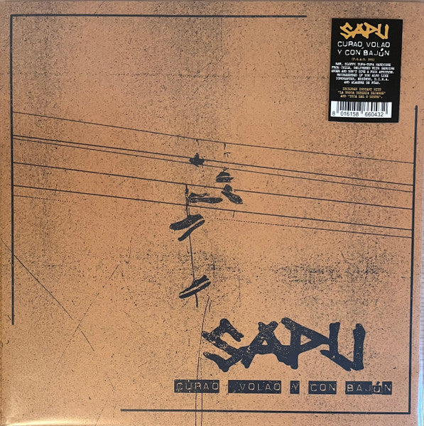 S.A.P.U. - Curao Volao Y Con Bajon (Blk) (Ita) [LP] Vinyl Record Album Cover