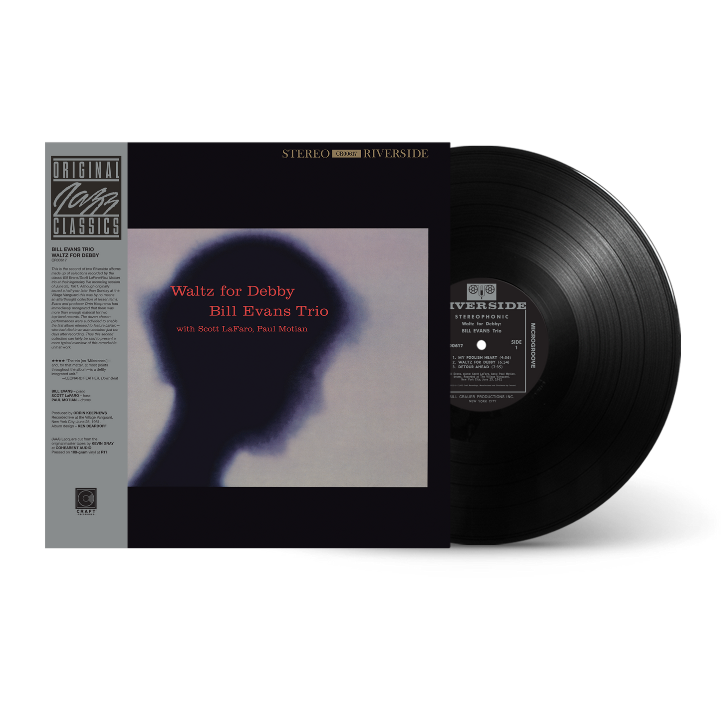 Waltz For Debby (Original Jazz Classics Series) (180g LP) Vinyl Record