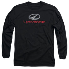 Load image into Gallery viewer, Oldsmobile Modern Logo Mens Long Sleeve Shirt Black