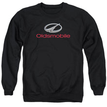 Load image into Gallery viewer, Oldsmobile Modern Logo Mens Crewneck Sweatshirt Black