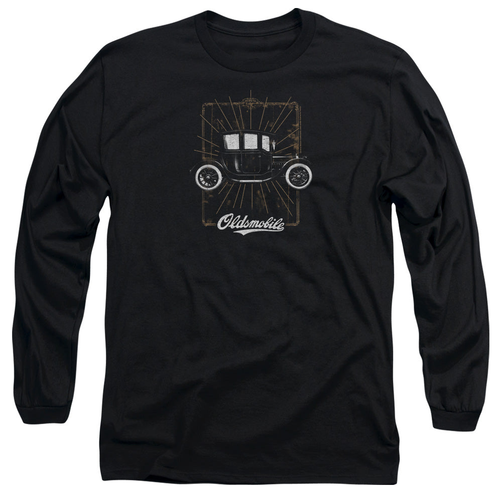 Oldsmobile 1912 Defender Mens Long Sleeve Shirt Black