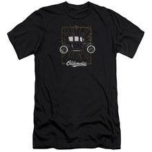 Load image into Gallery viewer, Oldsmobile 1912 Defender Premium Bella Canvas Slim Fit Mens T Shirt Black