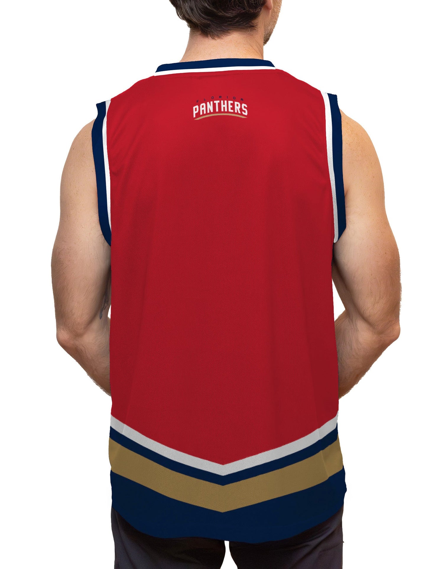Florida Panthers "Leaping Cat" Alternate Hockey Tank*PREORDER*ETA 8/15*