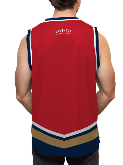 Florida Panthers "Leaping Cat" Alternate Hockey Tank*PREORDER*ETA 8/15*