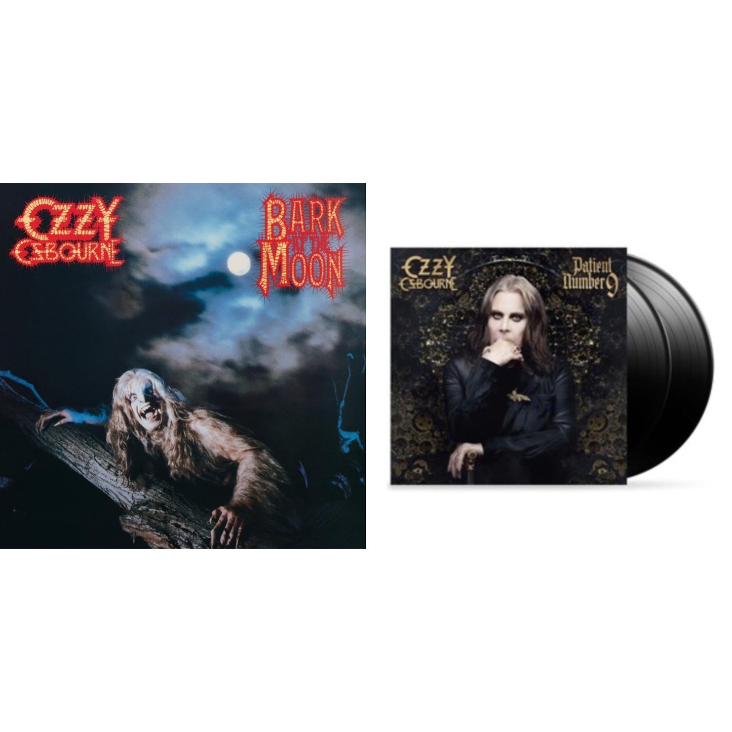 Ozzy Osbourne - Bark At The Moon & Patient Number 9 - LP Vinyl Bundle