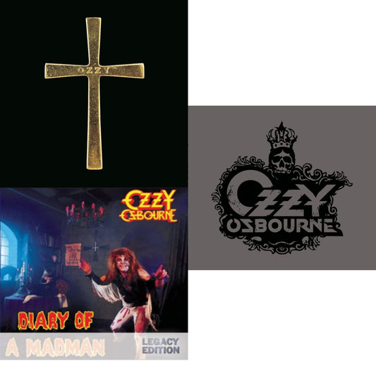 Ozzy Osbourne - Ozzman Cometh & Diary Of A Madman & Black Rain - CD Bundle