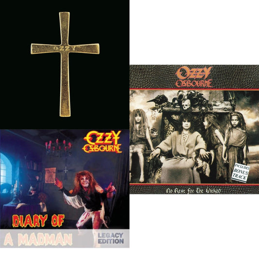Ozzy Osbourne - Ozzman Cometh & Diary Of A Madman & No Rest For The Wicked - CD Bundle