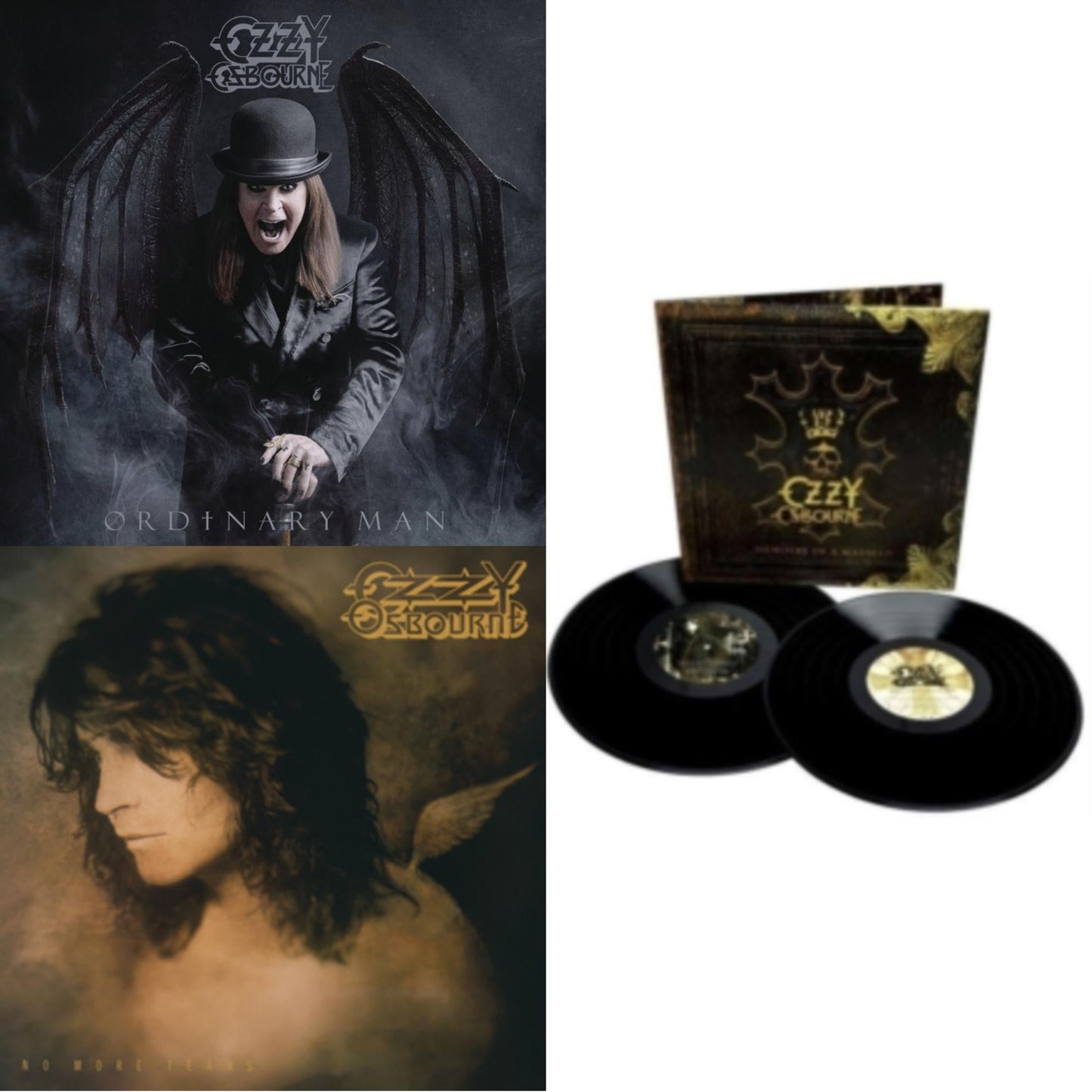 Ozzy Osbourne - Ordinary Man (140G) & No More Tears (2LP) & Memoirs Of A Madman (2LP/180G/Gatefold)