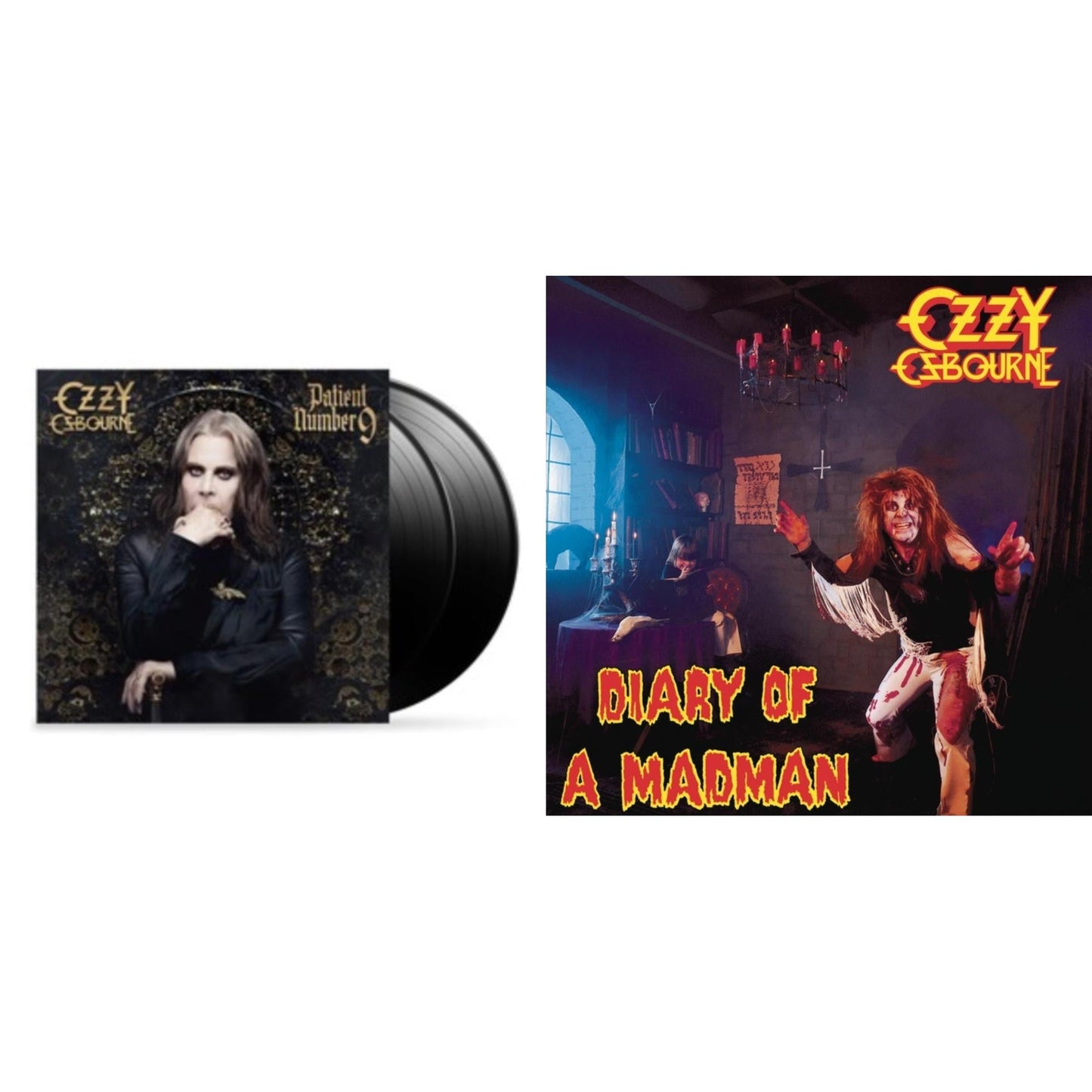 Ozzy Osbourne - Patient Number 9 & Diary Of A Madman (180G) - LP Vinyl Bundle