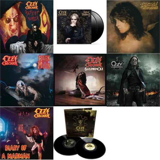 Ozzy Osbourne - Patient #9 (2LP/Alternative Todd Mcarlane Cover/Comic Book & Patient Number 9 & No More Tears (2LP) & Bark At The Moon & Blizzard Of Ozz (180G/30Th Anniversary Legacy Edition) & Black Rain (2LP) & Diary Of A Madman (180G) & Memoirs Of