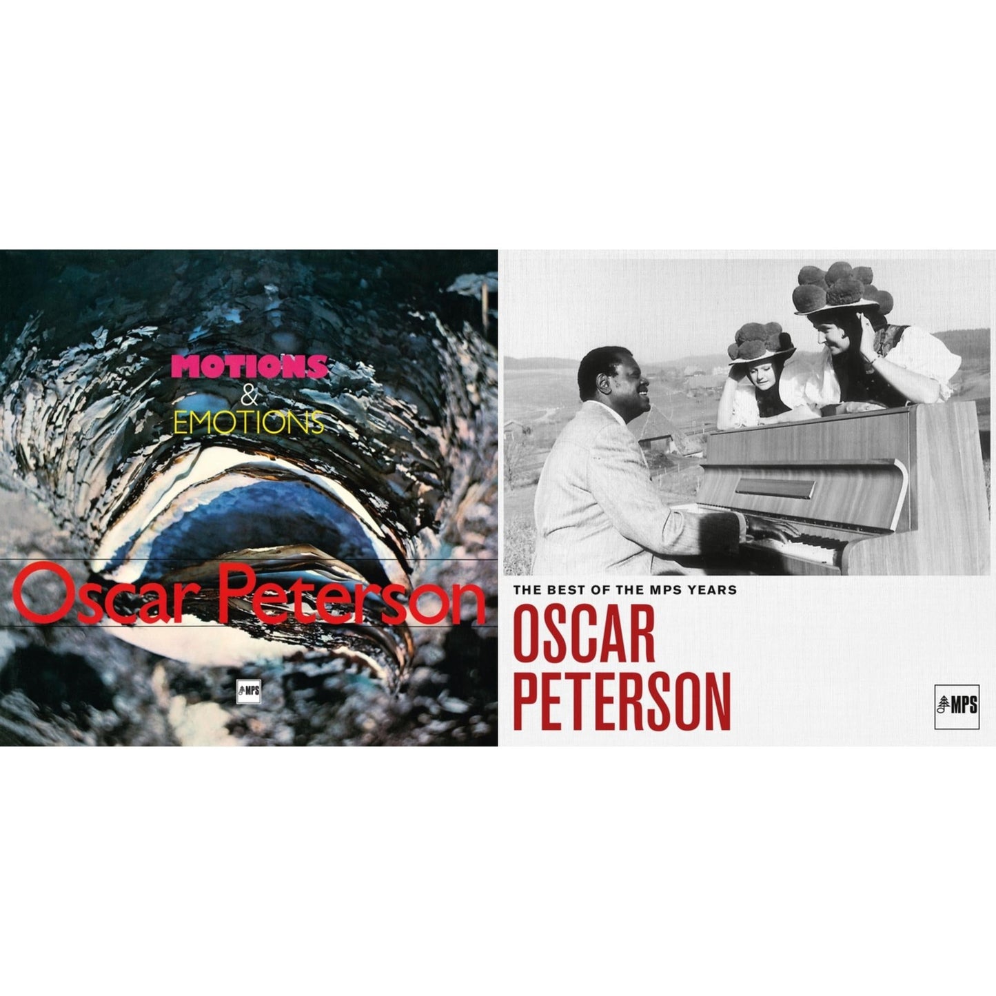 Oscar Peterson - Motions & Emotions (Limited Edition/Numbered/Blue LP Vinyl) & Best Of Mps Years (2LP)
