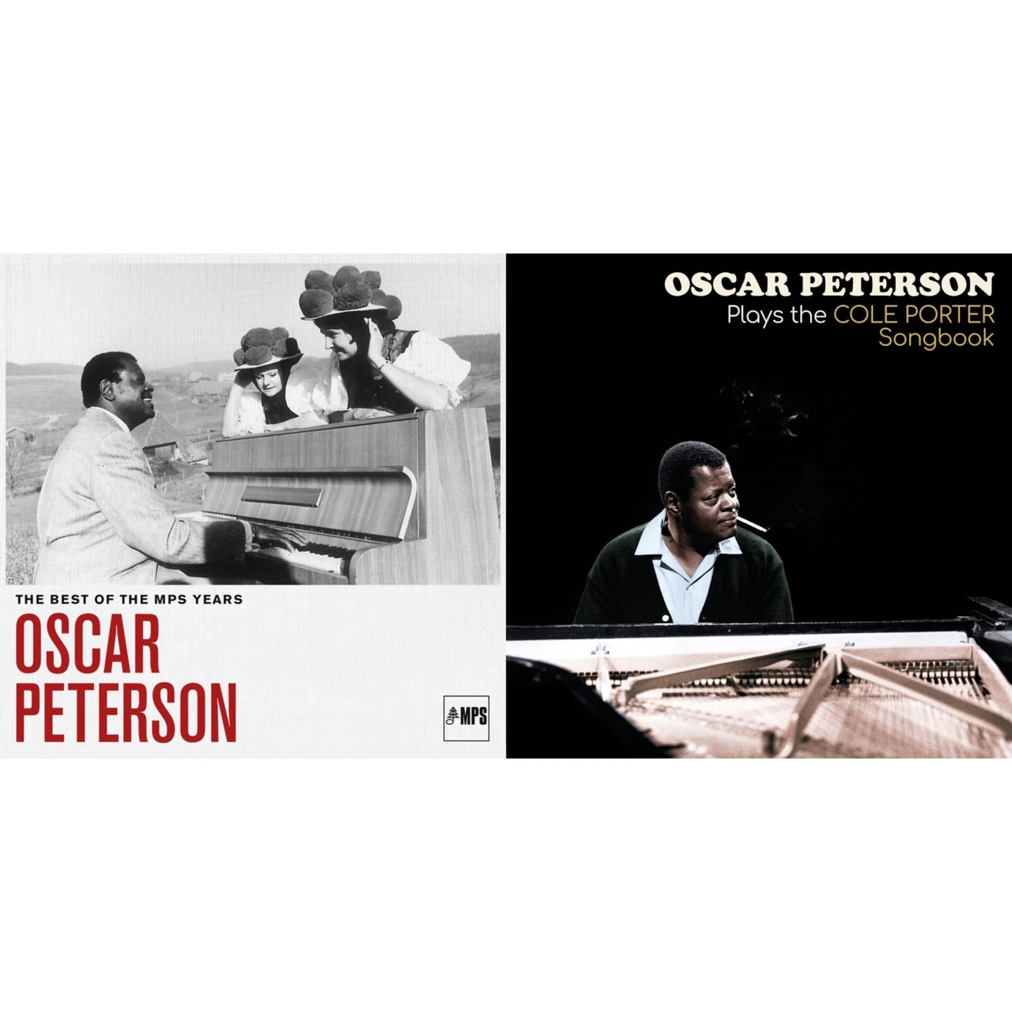 Oscar Peterson - Best Of Mps Years (2LP) & Plays The Cole Porter Songbook (Blue LP Vinyl)