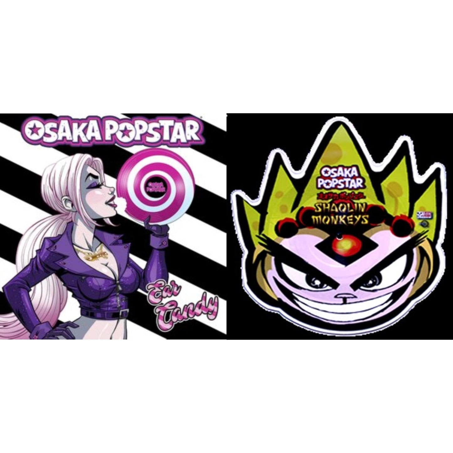 Osaka Popstar - Shaolin Monkeys & Ear Candy - LP Vinyl Bundle