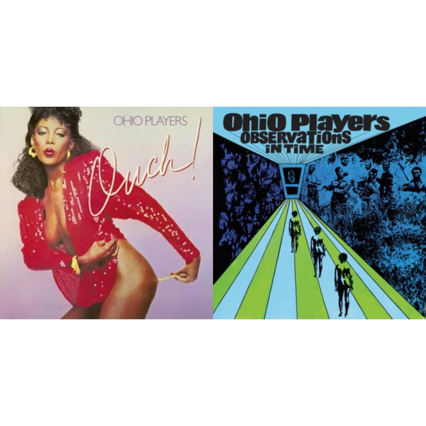 Ohio Players - Observations In Time & Ouch - LP Vinyl Bundle