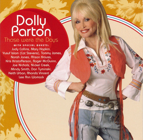Dolly Parton - Those Were The Days [Colored Vinyl] [180 Gram] (Org) (Hol) Vinyl Record Album Cover