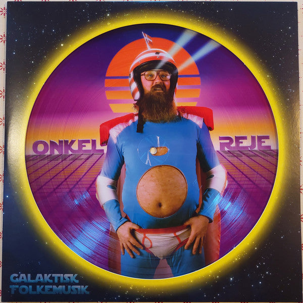 Onkel Reje - Galaktisk Folkemusik (Hol) [LP] Vinyl Record Album Cover