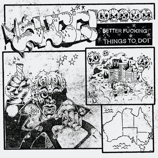 Succ - Better Fucking Things To Do (Aus) [LP] Vinyl Record Album Cover