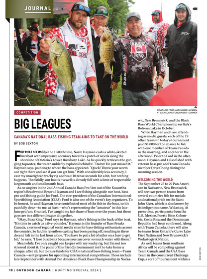 Outdoor Canada – Hunting Special 2024: 5 Moose Tactics, Elk Hunt Essentials, Black Bear Hunting, Hassle-Free Goose Hunts, Strategies, Gear, Destinations, Elk Essentials, Best-Bet Blinds, Trends & More