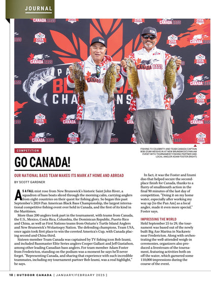 Outdoor Canada – Winter 2025: Catch More Fish Than Ever This Winter, 7 Pro Ice Tactics, All New Hardwater Gear Guide, Help For Novice Hunters, Hearty Fish & Game Soups, Trout, Walleye, Panfish & More!
