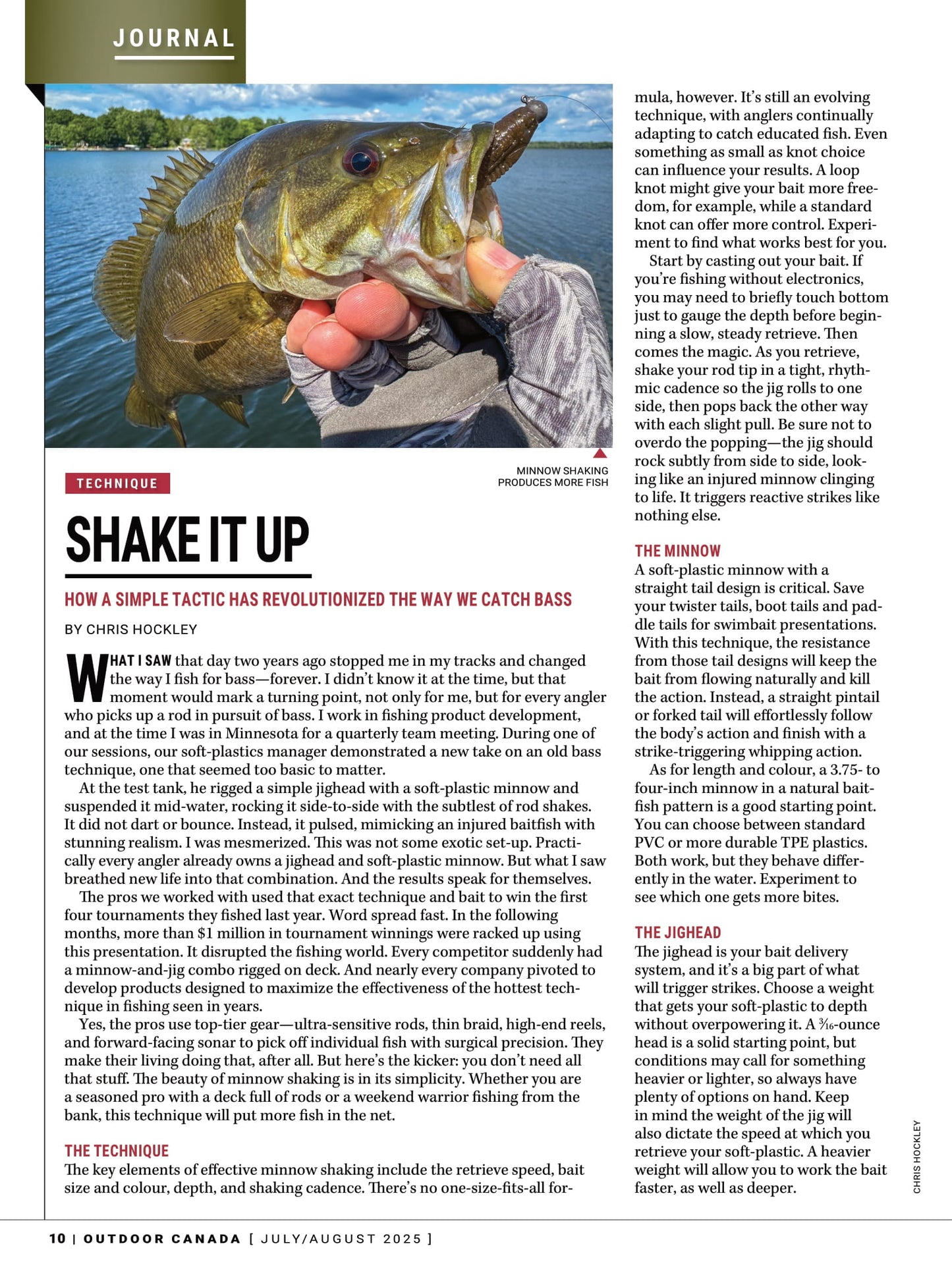 Outdoor Canada - Summer 2025: Our Great Land, Canada’s Wild Landscapes & Greatest Outdoor Achievements, Best Barbless Fishing Techniques, Essential Bird Hunts, Must-Do Bucket-List Destinations & More!