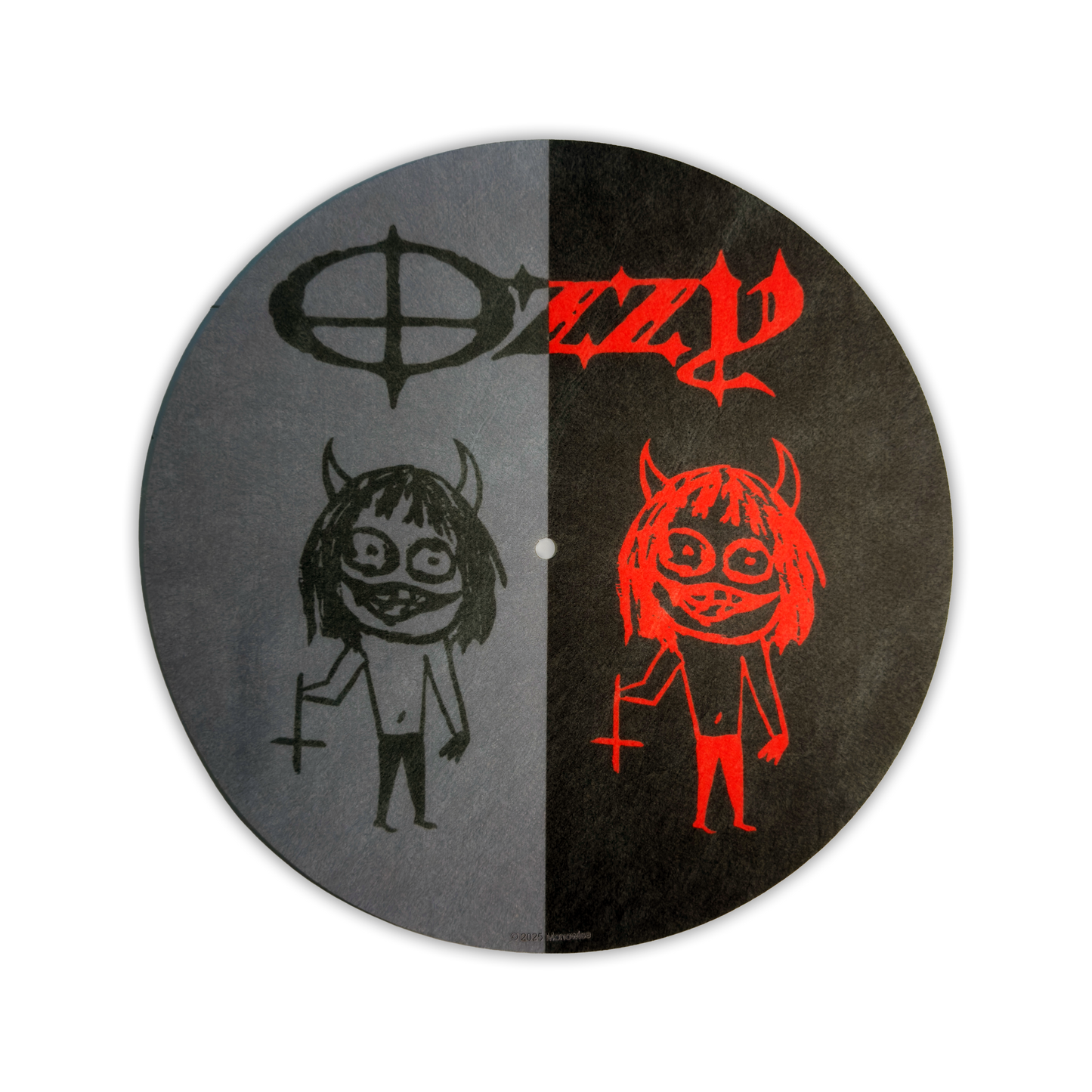 Ozzy "90's Devil Doodle" Limited Edition Vinyl Record Player Slipmat (Exclusive)