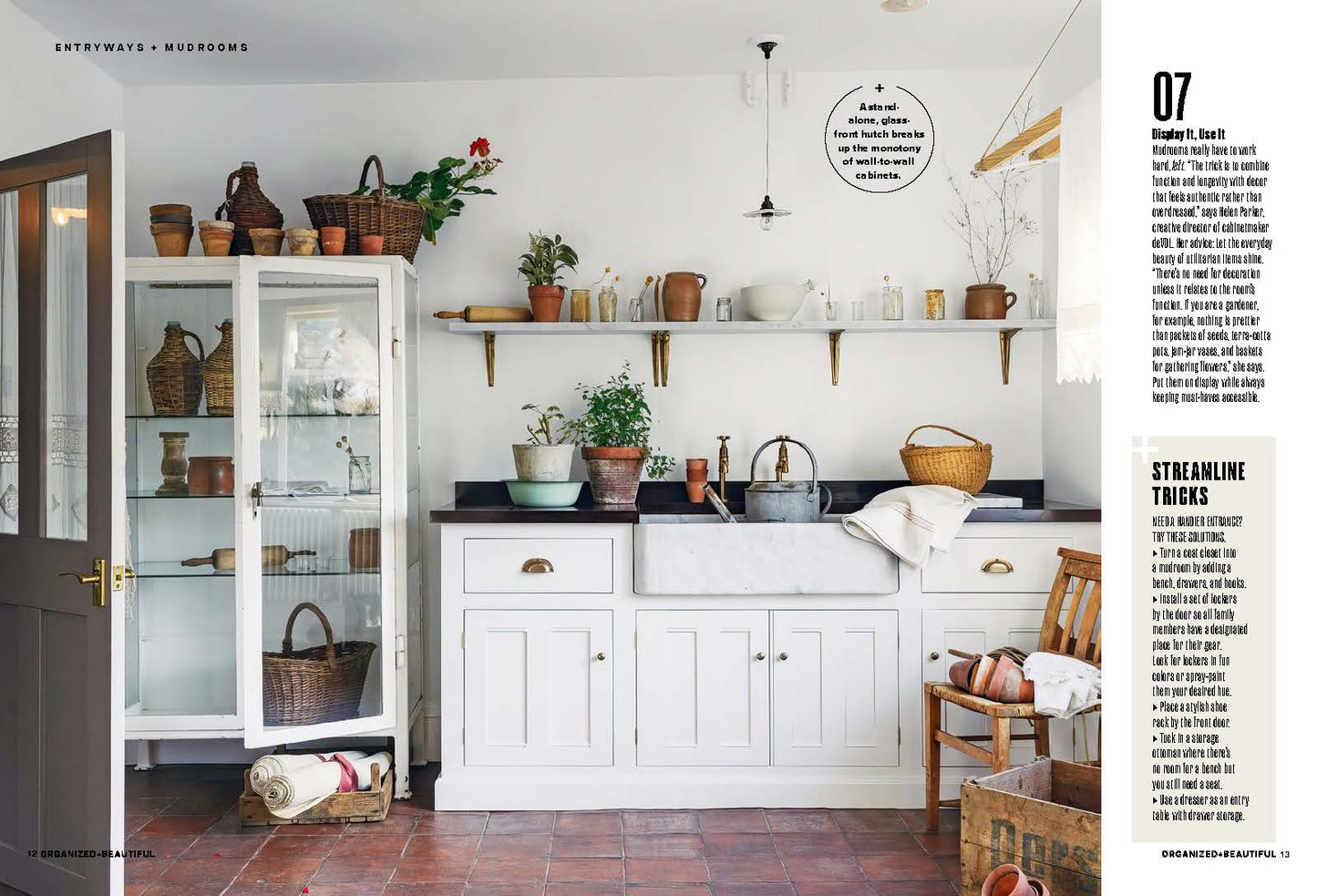 Organized + Beautiful - Lose The Clutter, Gain The Calm: 135 Ways To Refresh Every Room, Entryway, Kitchen, Pantry, Laundry, Cabinet, Shelf, Storage Solutions, Quick Tidy Tricks & Stress-Free Living!