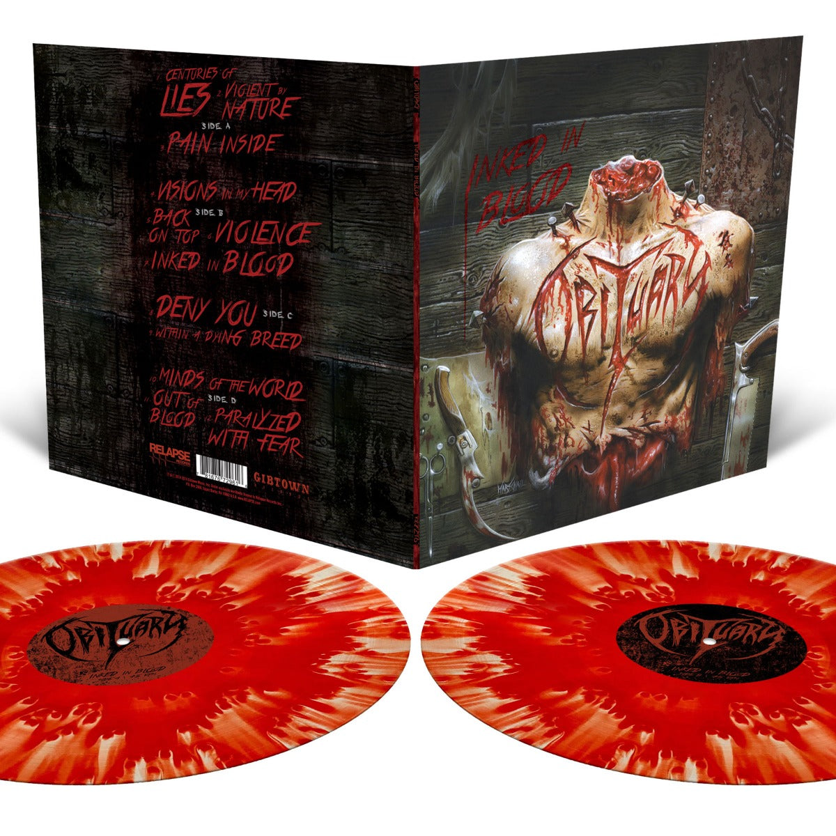 Obituary - Inked In Blood (Limited Edition, Pool Of Blood Colored Vinyl) [Import] (2 Lp's) [Vinyl] Vinyl Record