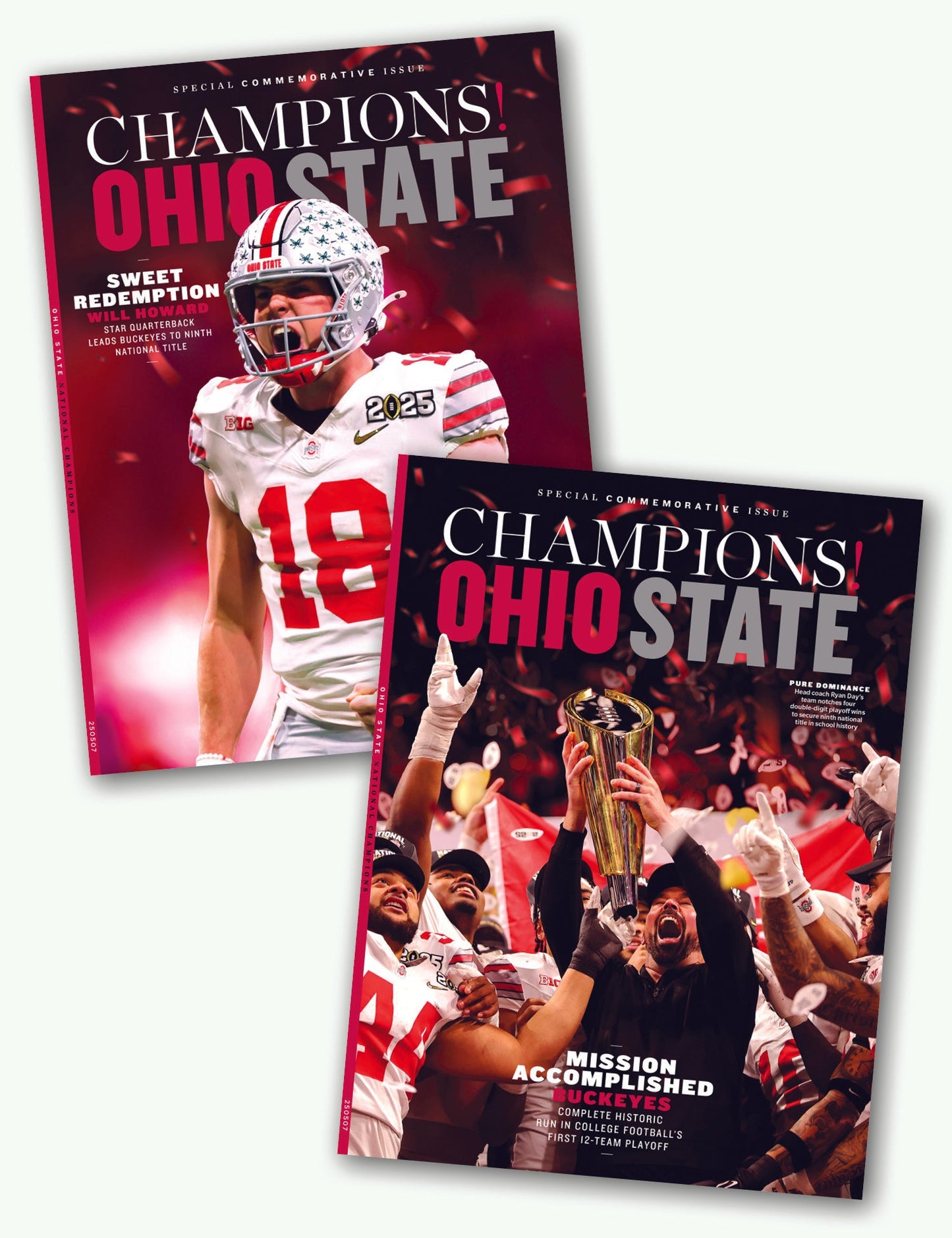 Ohio State 2025 NCAA Football Champions - Buckeyes Special Commemorative Issue