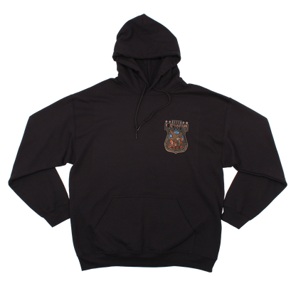 Aaron Lewis Only One Eagle Mens Hoodie Black