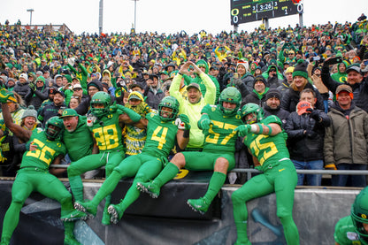 Flying High: The University of Oregon's Remarkable 2019 Football Season Book