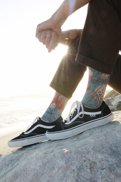 Bad Otis Link Adult Crew Socks 5 Pack