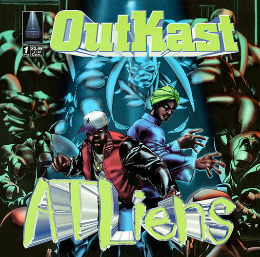 OutKast  ATliens 25th Anniversary Edition Oversize Item Split Vinyl Record