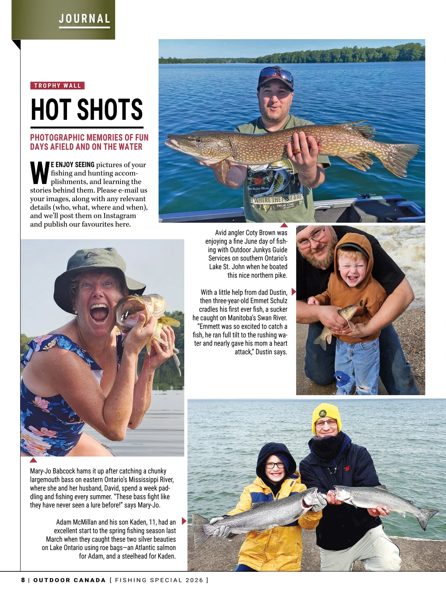 Outdoor Canada - Fishing Special 2026: All-New Tackle Guide, 15 Select Hot Spots, Top Pro Tips, Bowfishing Gear, Backcountry DIY, Monsters Of Mackenzie, Fishing Boats & More!