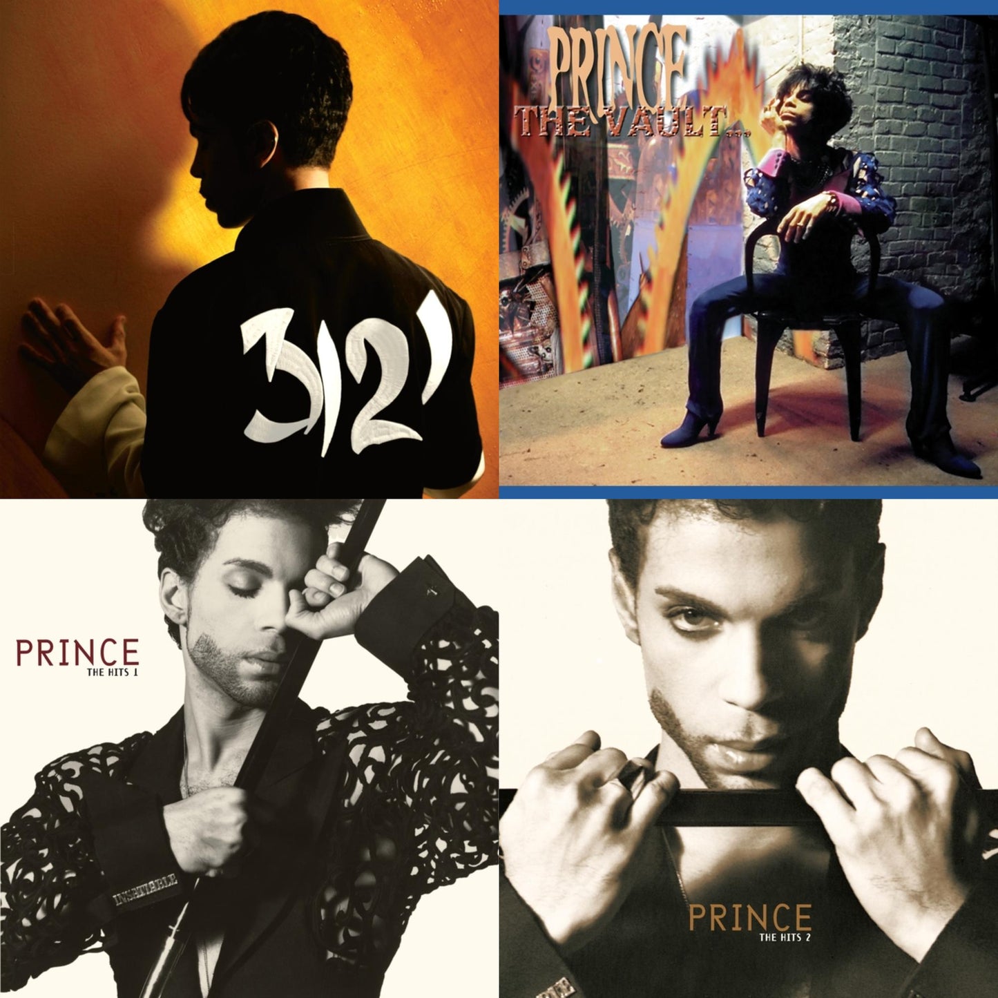 Prince - 3121 (2 LP) (150G Vinyl/ Purple Vinyl) & Vault - Old Friends 4 Sale & Hits 1 (X) (2LP) & Hits 2 (X) (2LP)