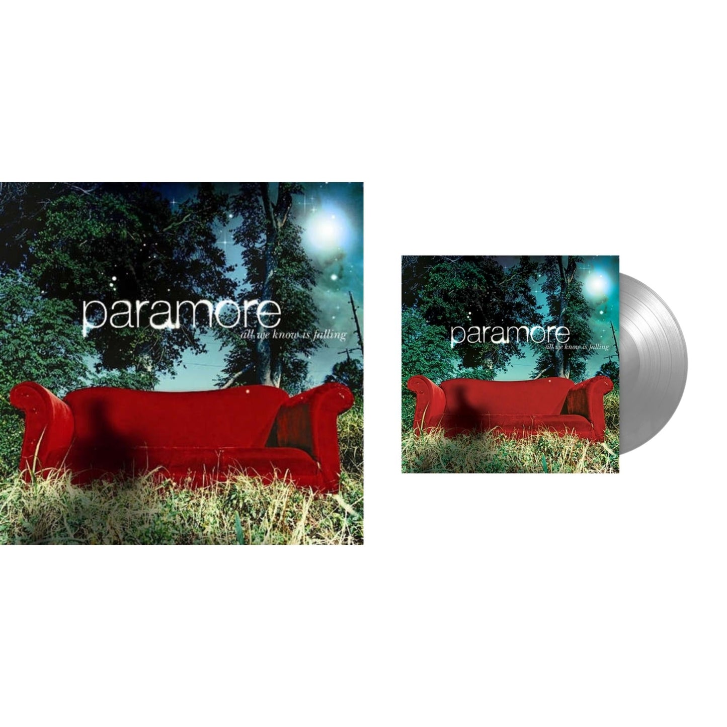 Paramore - All We Know Is Falling (Silver LP Vinyl) & All We Know Is Falling