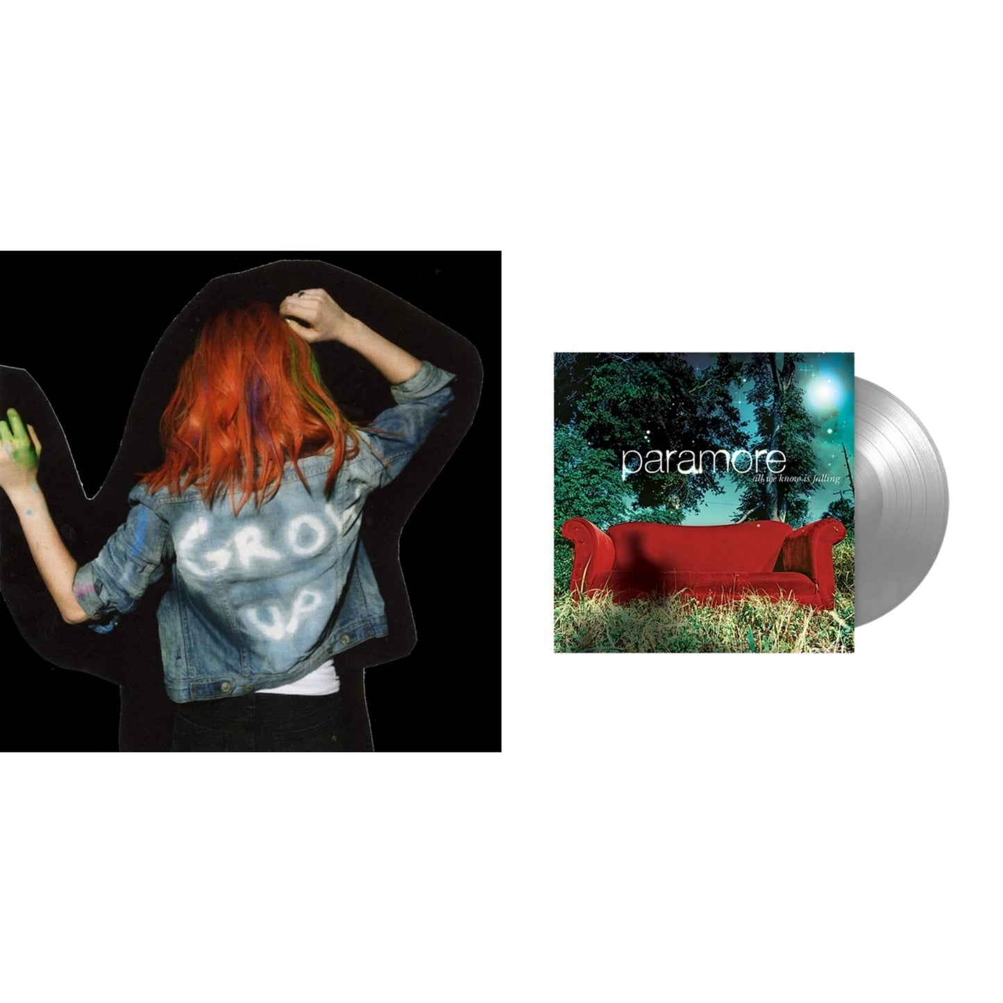 Paramore - Paramore (2LP) & All We Know Is Falling (Silver LP Vinyl)