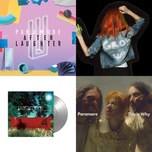 Paramore - Paramore (2LP) & This Is Why & All We Know Is Falling (Silver LP Vinyl) & After Laughter (Black & White Marble LP Vinyl/Dl Card) (I)