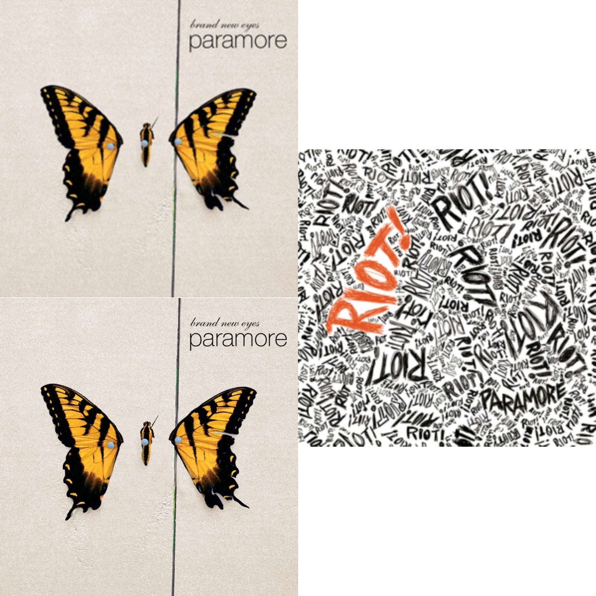 Paramore - Brand New Eyes & Brand New Eyes & Riot - CD Bundle