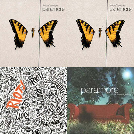 Paramore - Brand New Eyes & Brand New Eyes & Riot & All We Know Is Falling - CD Bundle