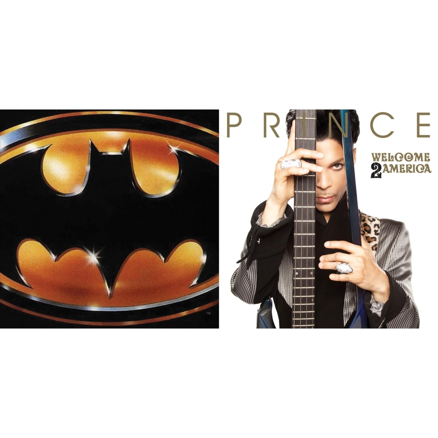 Prince - Welcome 2 America (Deluxe/2LP/CD/Blu-Ray) & Batman Ost