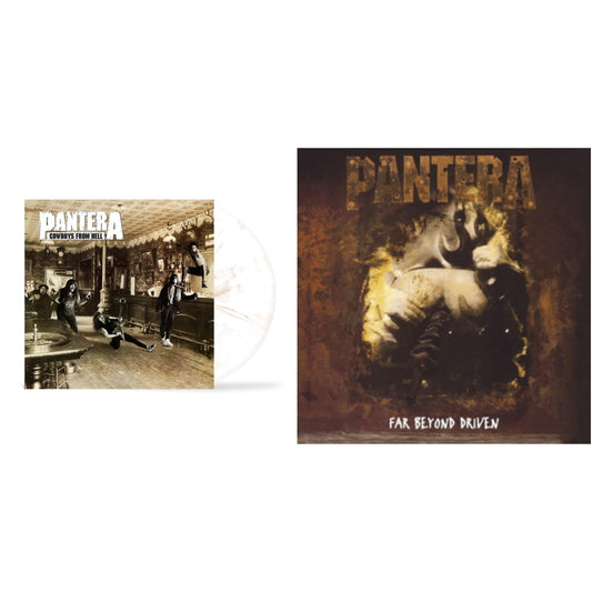 Pantera - Cowboys From Hell (Marbled Brown LP Vinyl) (I) & Far Beyond Driven