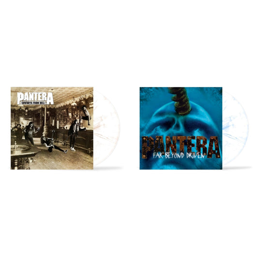 Pantera - Cowboys From Hell (Marbled Brown LP Vinyl) (I) & Far Beyond Driven (Marbled Yellow LP Vinyl) (I)