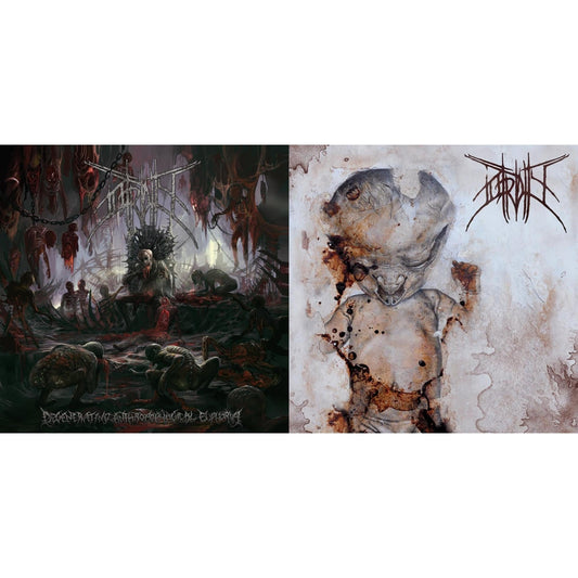 Putridity - Ignominious Atonement (Random Color LP Vinyl) & Degenerating Anthropophagial Euphoria (Random Color LP Vinyl)