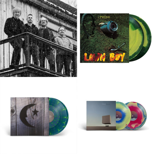 Phish - Sigma Oasis & Lawn Boy (Olfactory Hues Version) & Farmhouse (Stars So Bright) (2LP/180G/Blue/Green/Neon Yellow Splatter Vinyl) & Evolve (Prismatic Velvet Tones Vinyl/2LP)