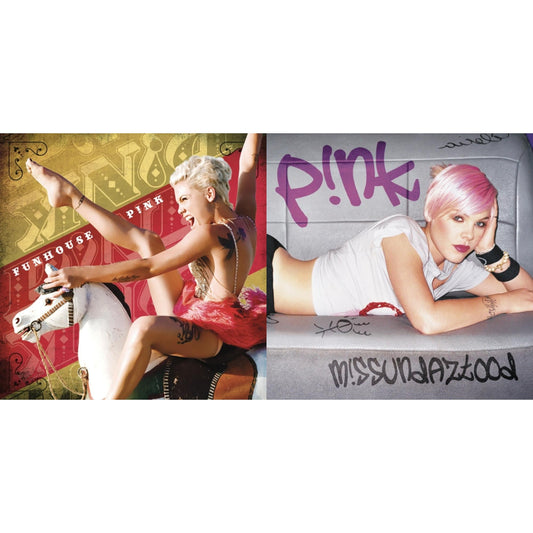 Pink - Missundaztood (2LP/140G) & Funhouse (Yellow LP Vinyl)(Dl Code)