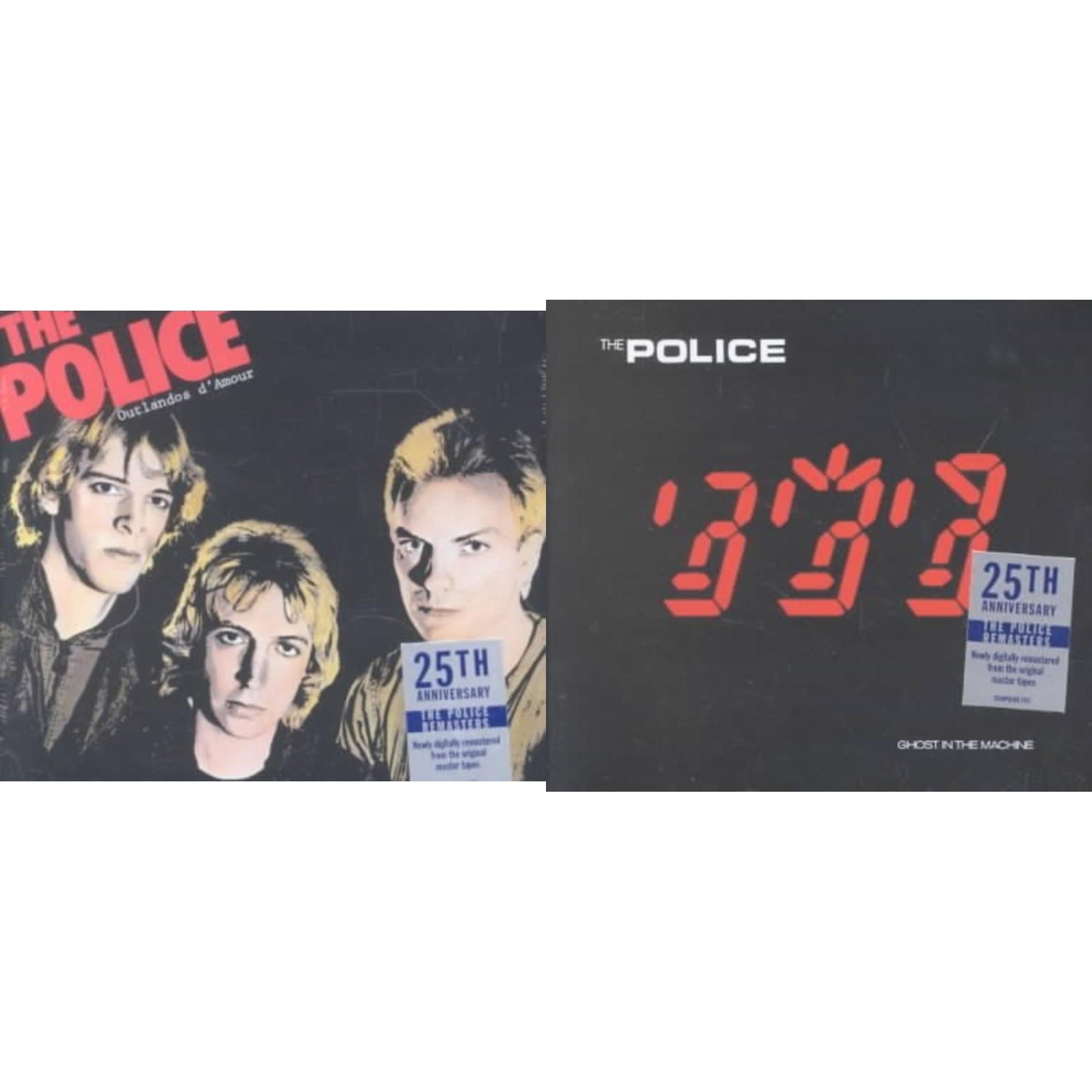 Police - Outlandos D'amour & Ghost In The Machine - CD Bundle